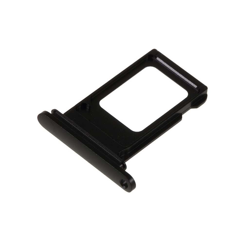 (Black) Oem Dual Sim Card Tray Holder Part For Iphone Xr 6.1 Inch Black 6914276778997