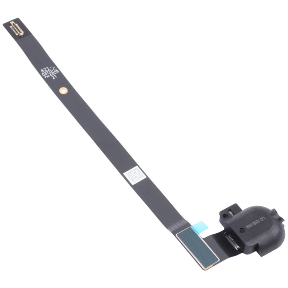 (Black) For Ipad 10.2 (2021) Oem Audio Flex Cable Replacement Part (Without Logo) Black 6914278909153