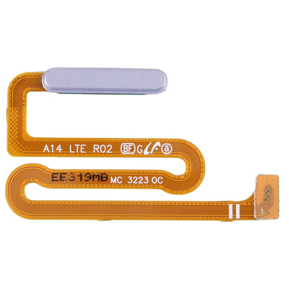 (Silver) For Samsung Galaxy A14 4G A145f Power On/Off Flex Cable (Without Fingerprint Recognition Function) (Without Logo) Silver 6914272554908