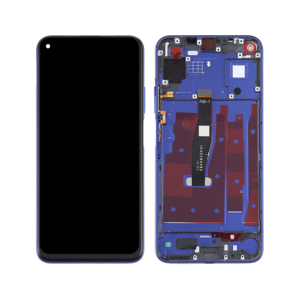 (Blue) For Honor 20/Huawei Nova 5T 4G Grade C Lcd Screen And Digitizer Assembly+Frame Part (Cog Technology) (Without Logo) Blue 6914276875757