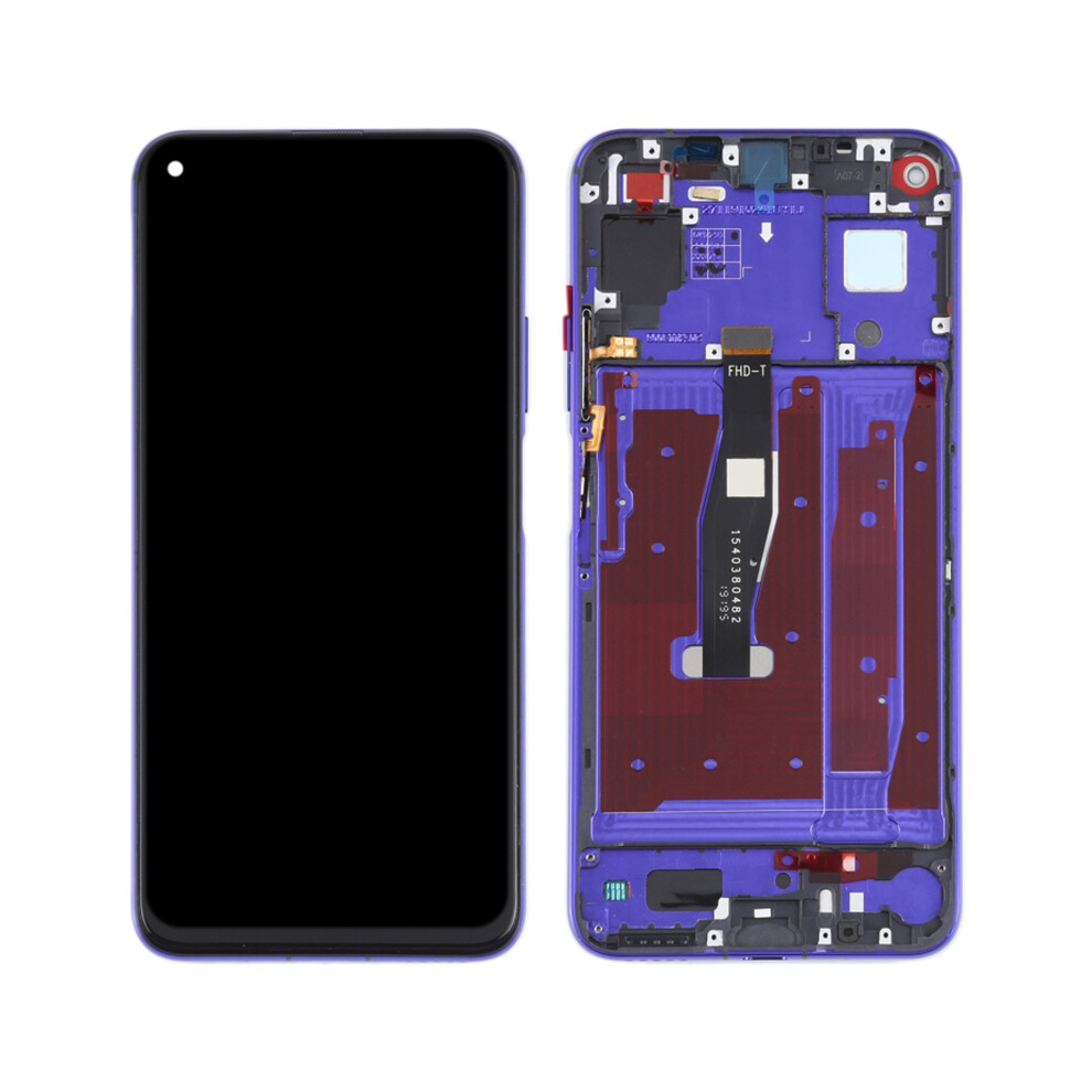 (Purple) For Honor 20/Huawei Nova 5T 4G Grade C Lcd Screen And Digitizer Assembly+Frame Part (Cog Technology) (Without Logo) Purple 6914270634060