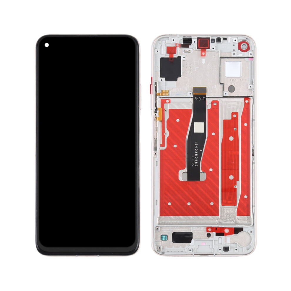 (Silver) For Honor 20/Huawei Nova 5T 4G Grade C Lcd Screen And Digitizer Assembly+Frame Part (Cog Technology) (Without Logo) Silver 6914275892472