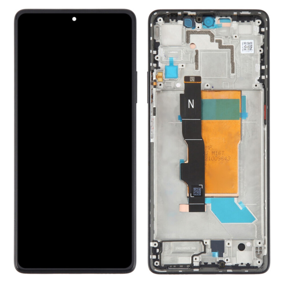 (Black) For Xiaomi Poco F5 5G/Redmi Note 12 Turbo Grade C Lcd Screen And Digitizer Assembly+Frame Part (Tft) (Without Logo) Black 6914273401744