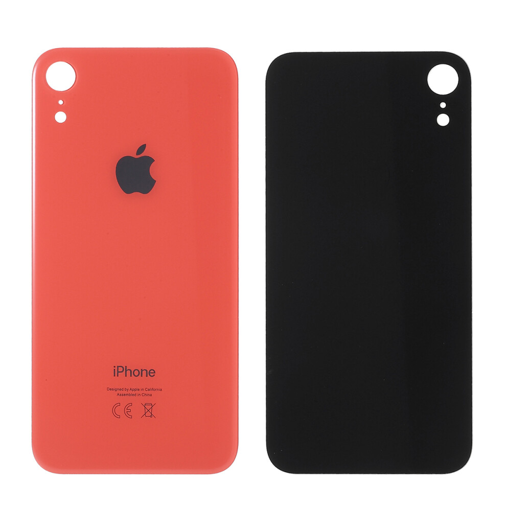 (Orange) For Apple Iphone Xr 6.1 Inch Glass Back Battery Housing Cover (Eu Version,Non-Oem But High Quality) Orange 6914277144241