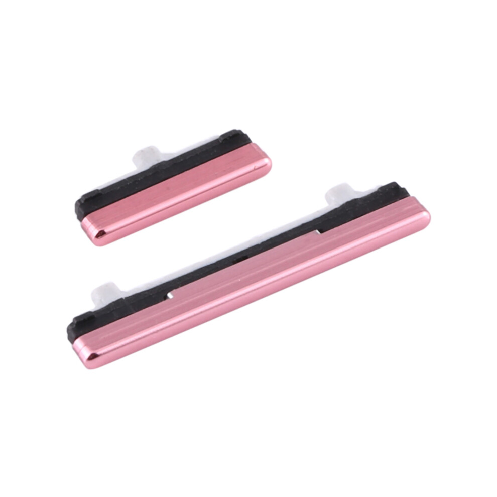 (Pink) For Samsung Galaxy Note 10 4G Sm-N970 2Pcs/Set Oem Power On/Off And Volume Side Buttons (Without Logo) Pink 6914279999139