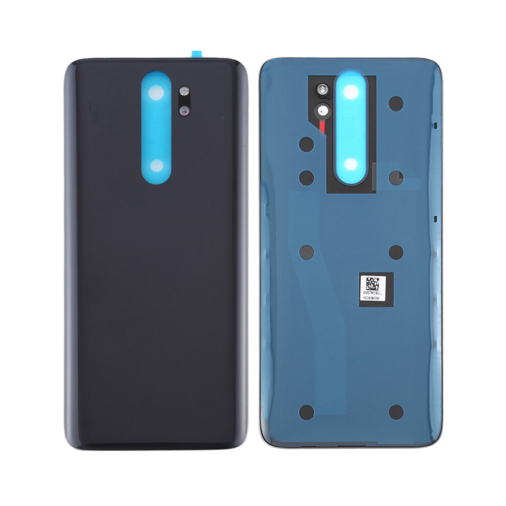 (Black) Battery Housing Back Cover With Camera Ring Lens Cover Replacement (Without Logo) For Xiaomi Redmi Note 8 Pro Black 6914275594079