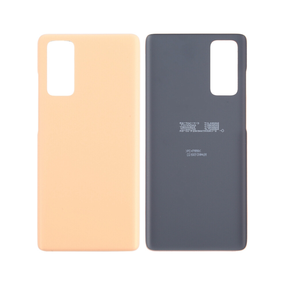 (Gold) For Samsung Galaxy S20 Fe/S20 Lite G780 G781 Oem Back Battery Housing Cover With Adhesive Sticker Gold 6914271918633