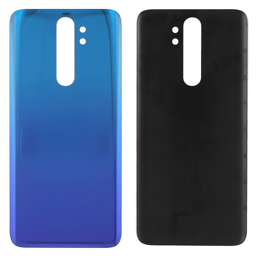 (Blue) Battery Housing Back Cover With Camera Ring Lens Cover Replacement (Without Logo) For Xiaomi Redmi Note 8 Pro Blue 6914275162728