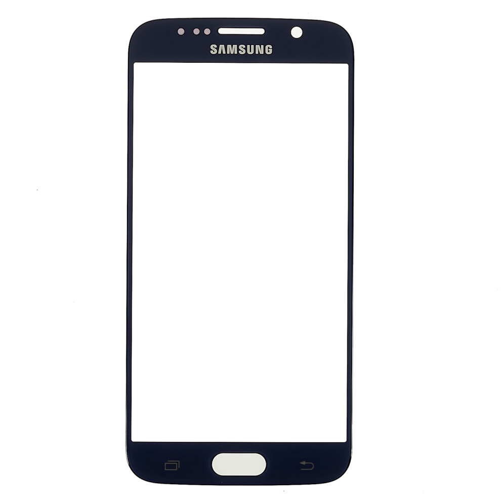 ( Blue) For Samsung Galaxy S6 G920 Front Screen Glass Lens+Oca Adhesive Replacement Parts Dark/Blue 6914273901688