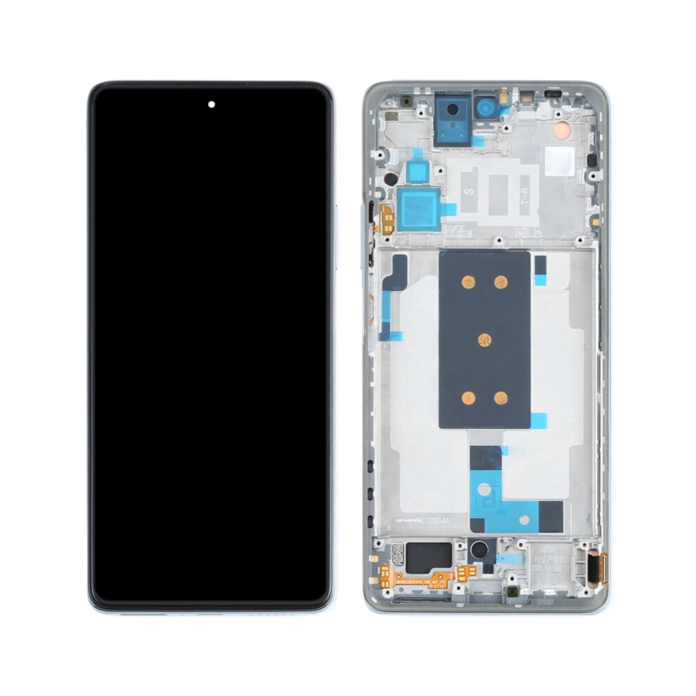(Silver) For Xiaomi 11T 5G/11T Pro 5G Grade C Lcd Screen And Digitizer Assembly+Frame (Tft Technology) (Without Logo) Silver 6914278362576