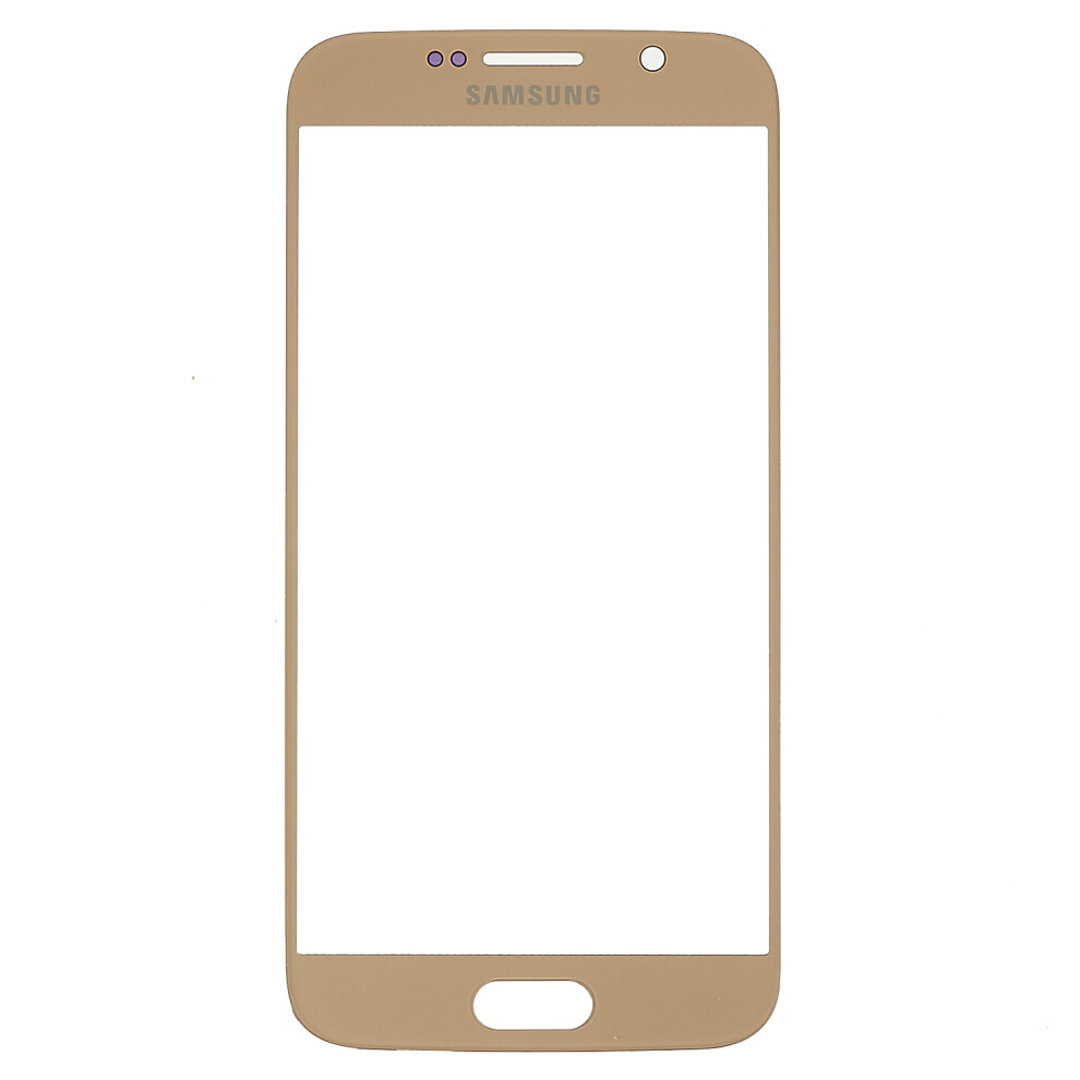(Gold) For Samsung Galaxy S6 G920 Front Screen Glass Lens+Oca Adhesive Replacement Parts Gold 6914277489731