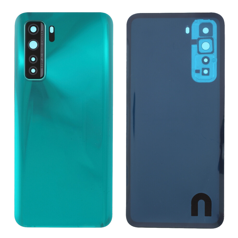 ( Green) Housing Battery Door Back Cover With Camera Ring Cover Replacement (Without Logo) For Huawei P40 Lite 5G Dark/Green 6914278882388