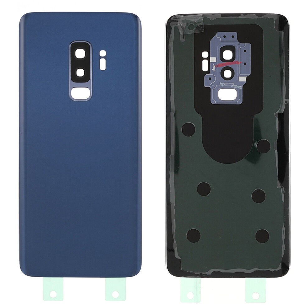 (Blue1) Back Battery Housing Cover With Camera Ring Lens Cover Part (Without Logo) For Samsung Galaxy S9+ 6914271502672