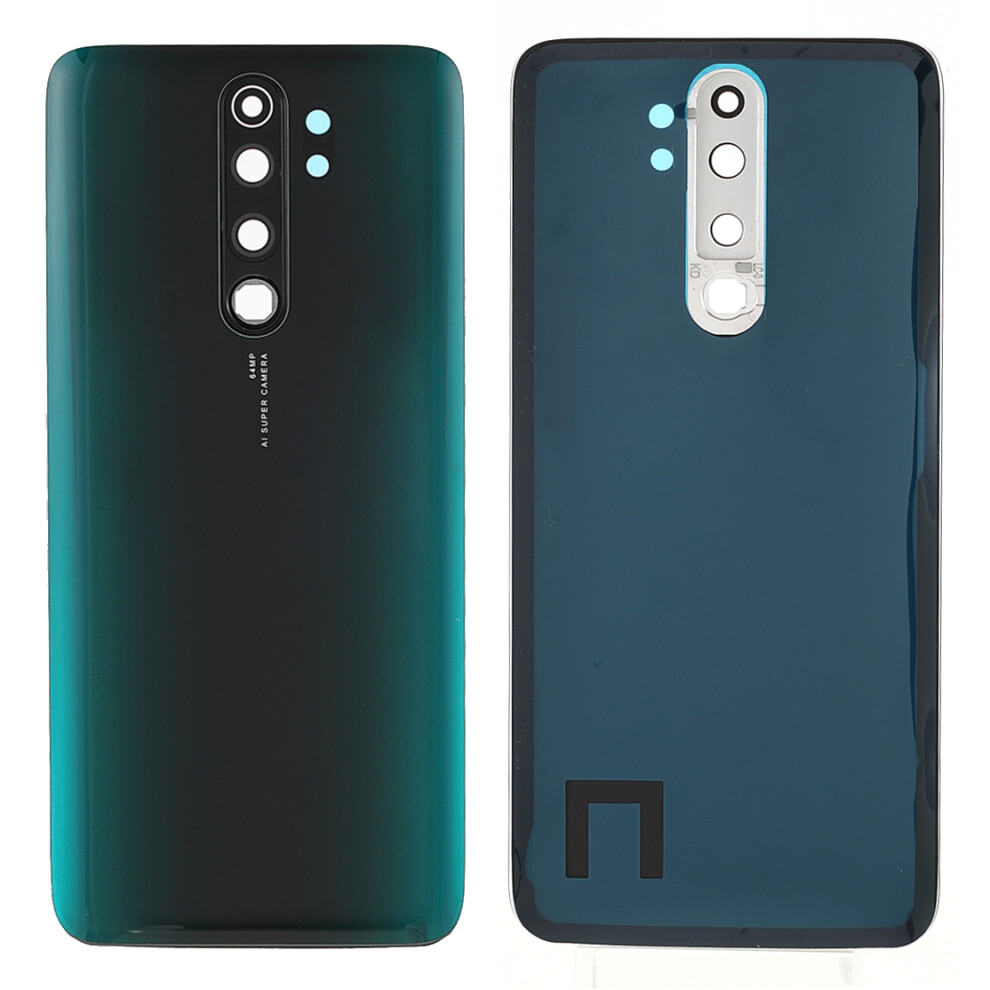 (Green) For Xiaomi Redmi Note 8 Pro Battery Housing Back Cover With Camera Ring Lens Cover Replacement (Without Logo) Green 6914274604052
