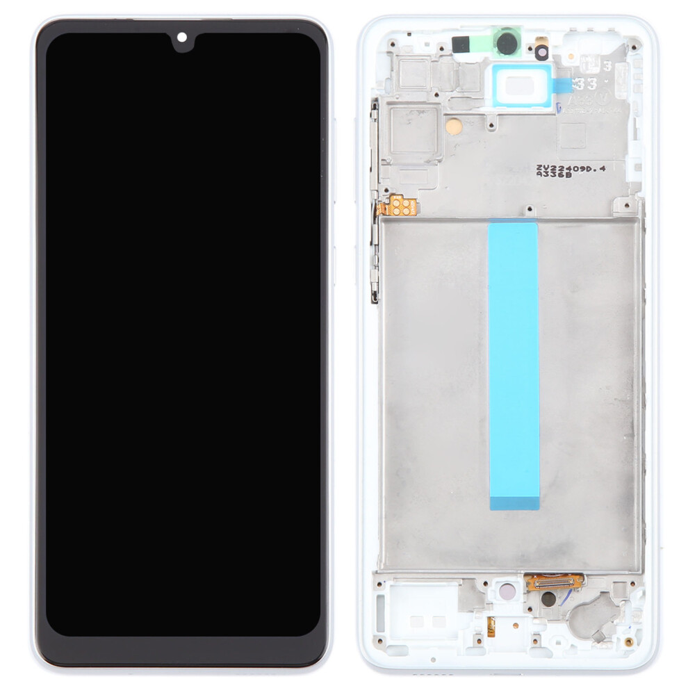 (White) For Samsung Galaxy A33 5G A336 Grade C Oled Screen And Digitizer Assembly+Frame Part (Without Logo) White 6914277109660