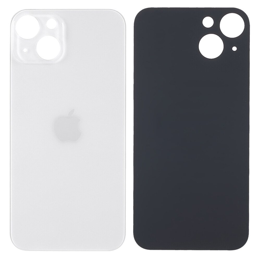 (White) For Iphone 13 6.1 Inch Battery Housing Cover Repair Part (Camera Lens Ring Hole Standard Version) White 6914278824630