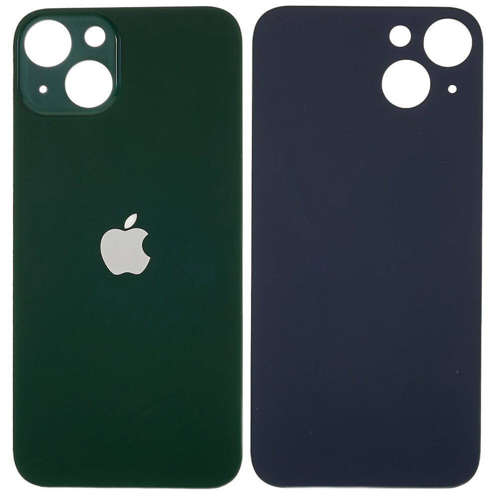 (Green) For Iphone 13 6.1 Inch Battery Housing Cover Repair Part (Camera Lens Ring Hole Standard Version) Green 6914271551809