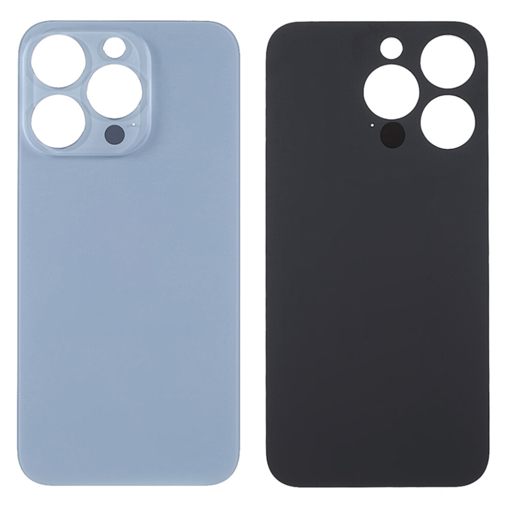 (Blue) For Iphone 13 Pro 6.1 Inch (Without Logo) Battery Housing Cover Repair Part (Big Hole) Blue 6914279597359