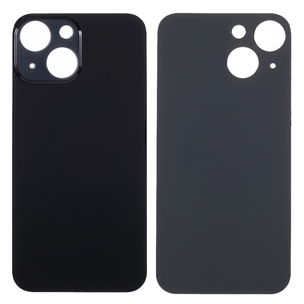 (Black) For Iphone 13 6.1 Inch (Without Logo) Battery Housing Cover Repair Part (Big Hole) Black 6914270384194