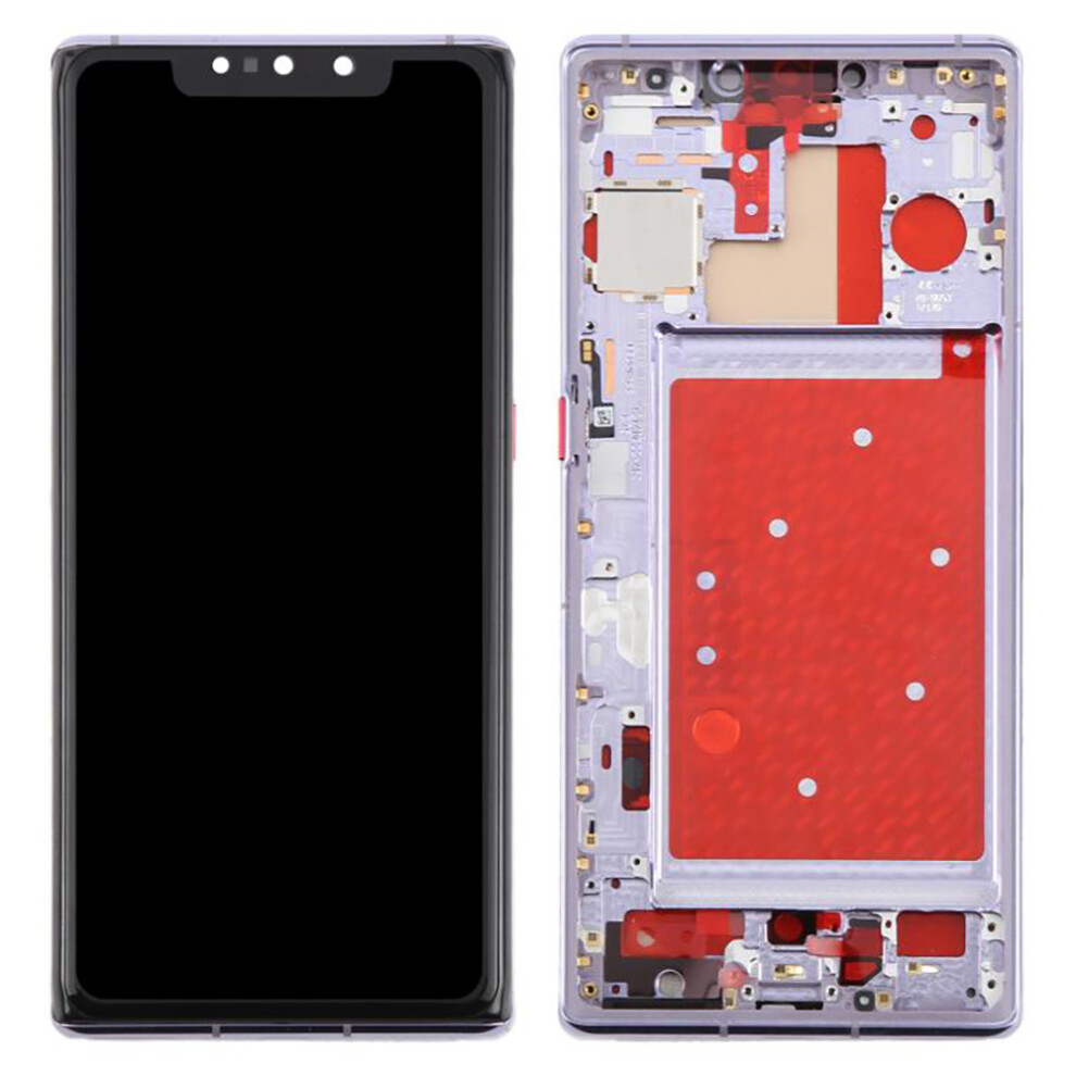 (Purple) For Huawei Mate 30 Pro 4G/5G Grade C Lcd Screen And Digitizer Assembly+Frame Part (Tft Technology) (Without Logo) Purple 6914271010009