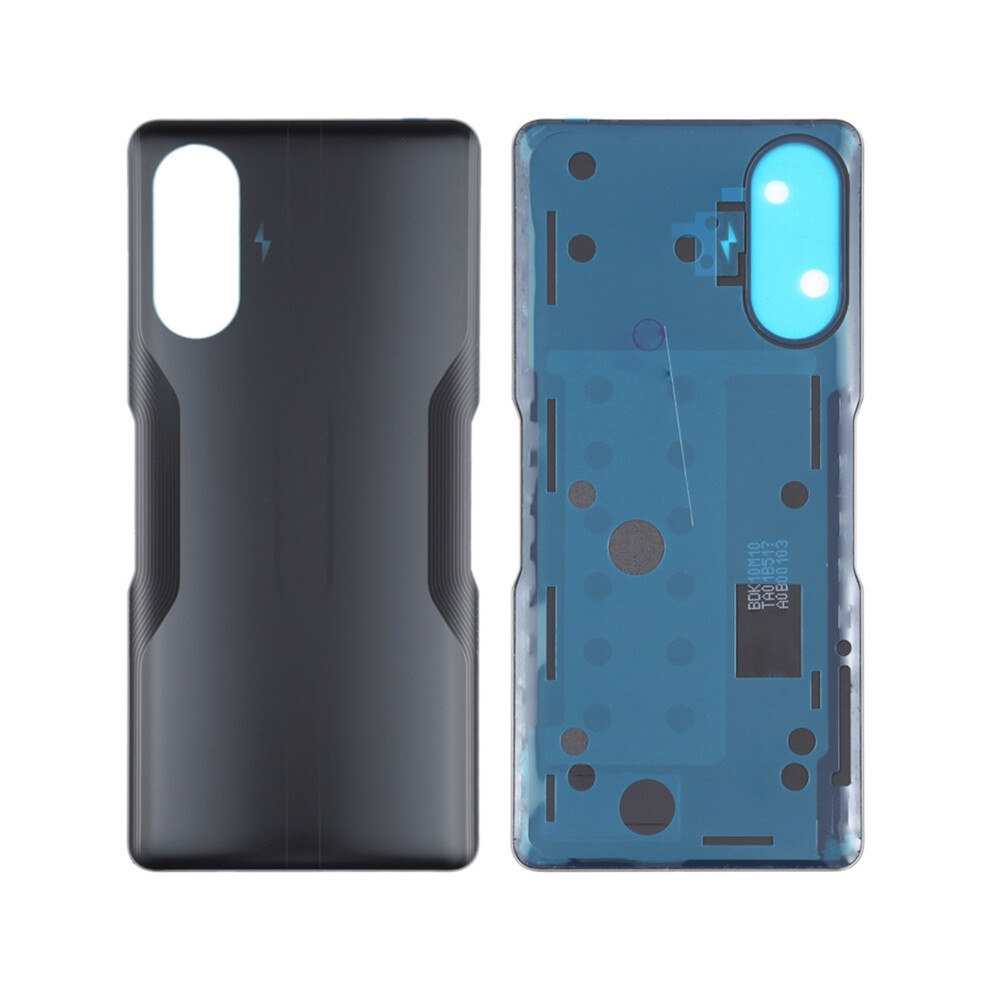 (Black) For Xiaomi Redmi K40 Gaming Back Battery Housing Cover Replacement Black 6914274477380