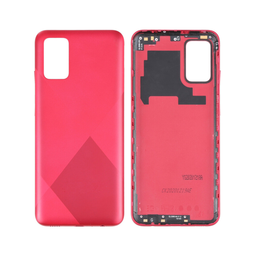 (Red) For Samsung Galaxy A02s (164.2Mm) A025 Oem Back Battery Housing Cover Replacement Part Red 6914271526845