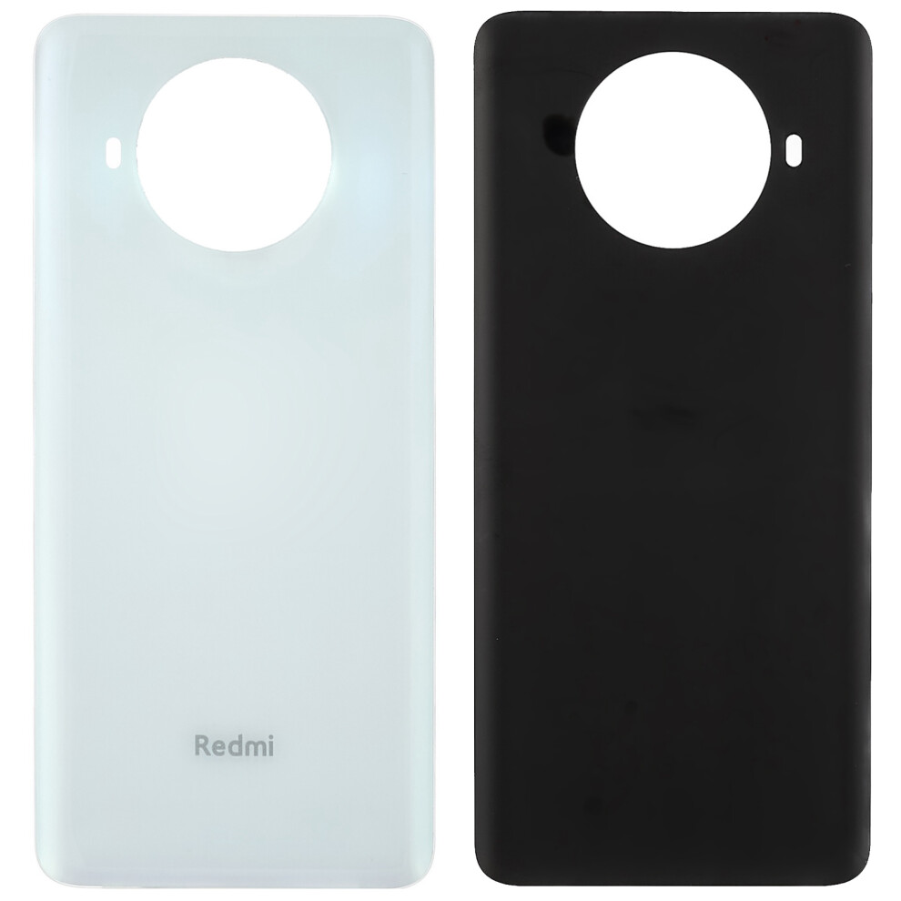 (White) Back Cover For Xiaomi Mi 10T Lite/Redmi Note 9 Pro 5G/10I 5G (No Logo) White 6914273912608