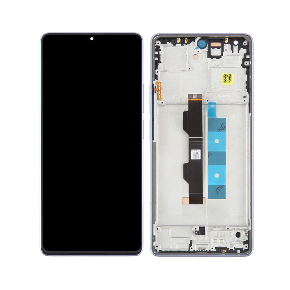 (Purple) For Xiaomi Redmi Note 13 Pro 4G/Poco M6 Pro 4G Oem Grade S Amoled Screen And Digitizer Assembly+Frame (Without Logo) Purple 6914279114464