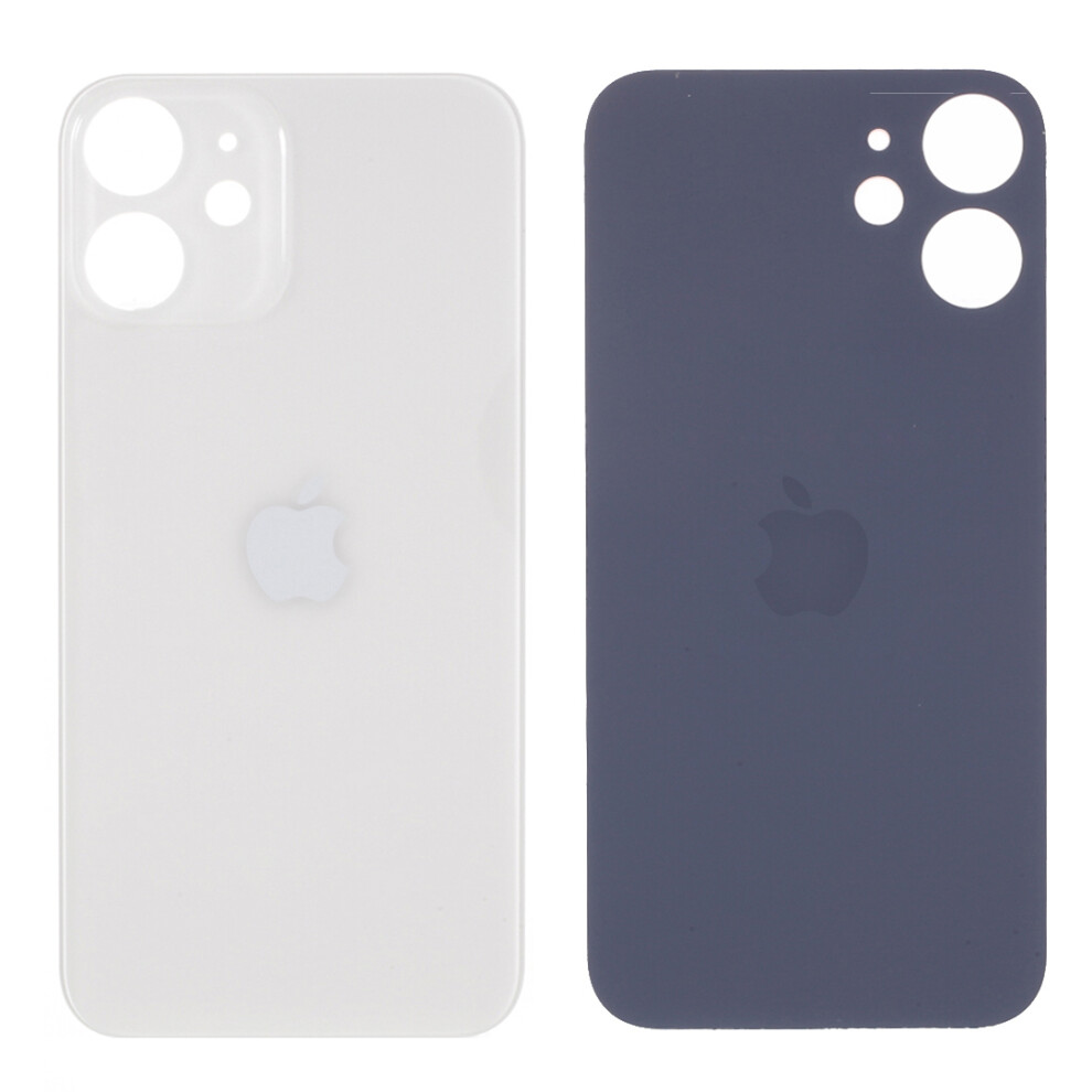 (White) For Iphone 12 Battery Housing Cover Repair Part (Big Hole) White 6914274152799