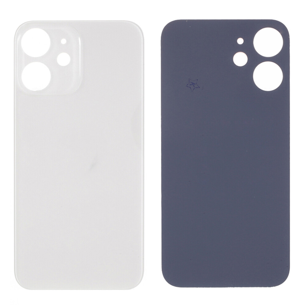 (White) For Iphone 12 6.1 Inch (Without Logo) Battery Housing Cover Repair Part (Big Hole) White 6914274449332