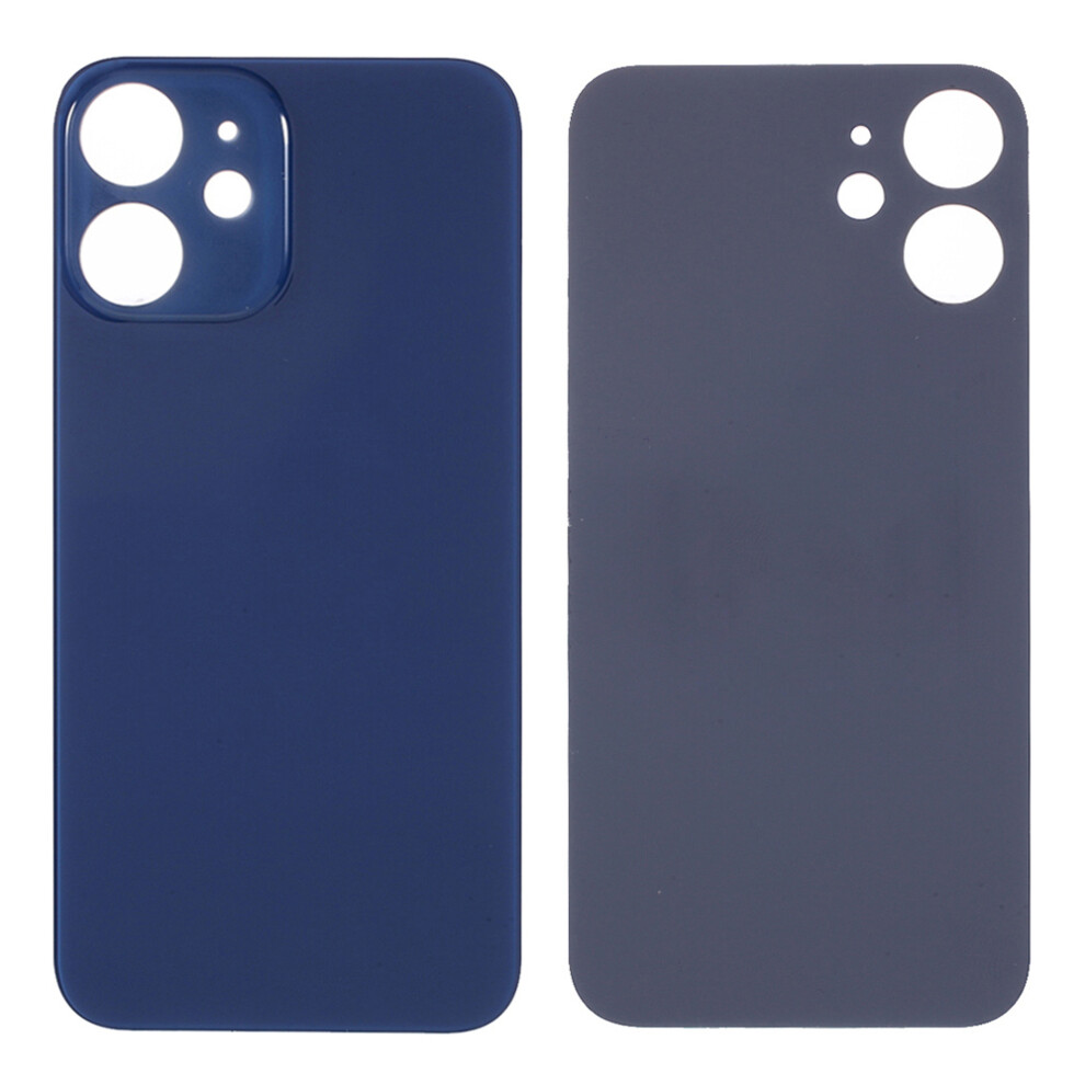 (Blue) For Iphone 12 6.1 Inch (Without Logo) Battery Housing Cover Repair Part (Big Hole) Blue 6914270905184