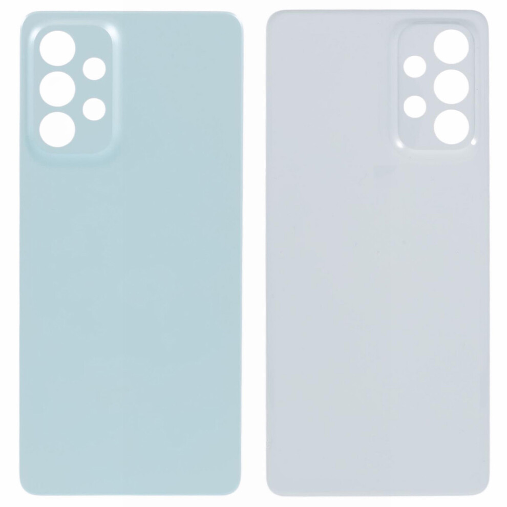 (Green) For Samsung Galaxy A73 5G A736 Back Battery Housing Cover Replacement (Without Logo) Green 6914271443555