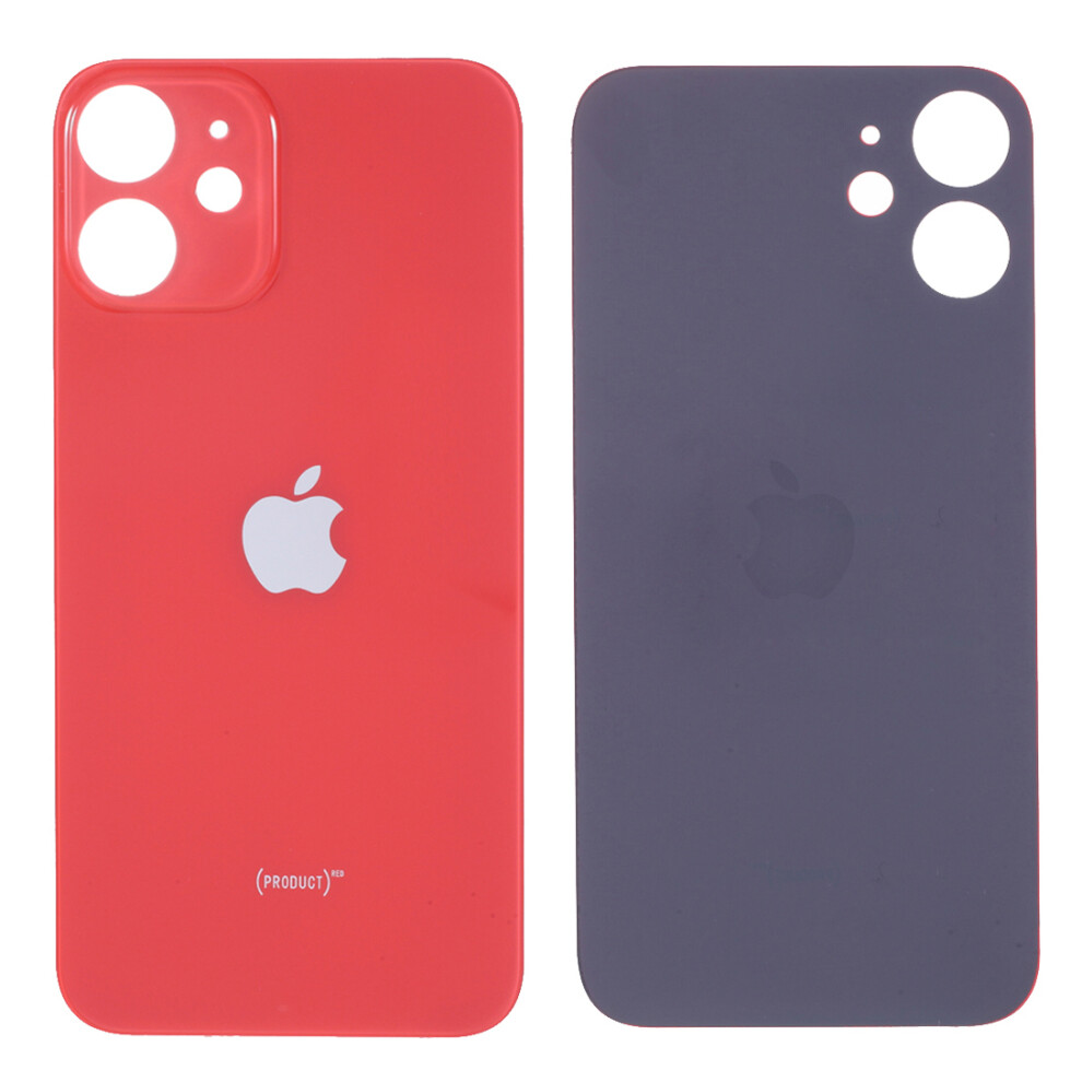 (Red) For Iphone 12 Battery Housing Cover Repair Part (Big Hole) Red 6914273129242