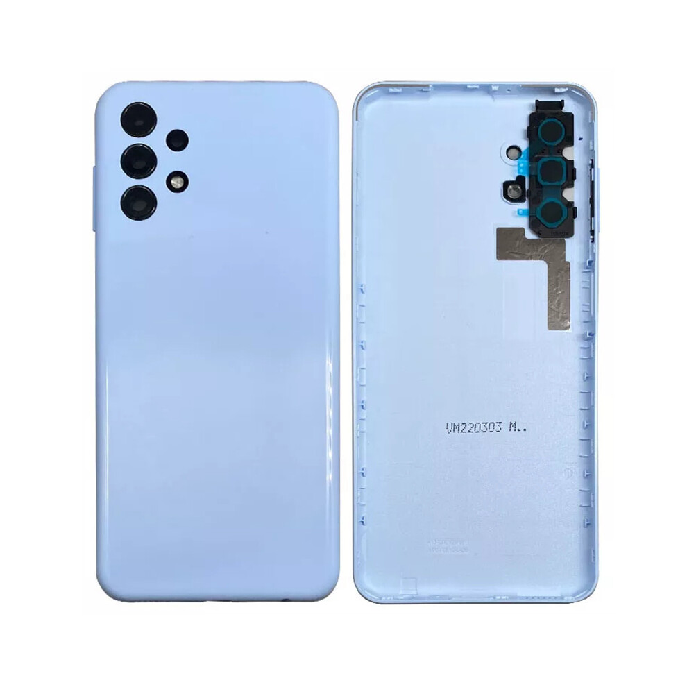 (Blue) For Samsung Galaxy A13 4G A135 Battery Housing With Camera Lens Cover (Without Logo) Blue 6914270550650