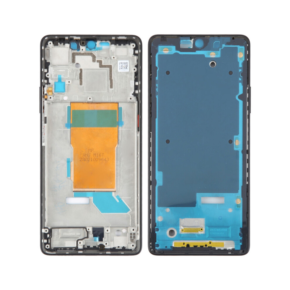(Black) For Xiaomi Poco F5 5G/Redmi Note 12 Turbo Middle Plate Frame Repair Part (A-Side) (Without Logo) Black 6914279867001