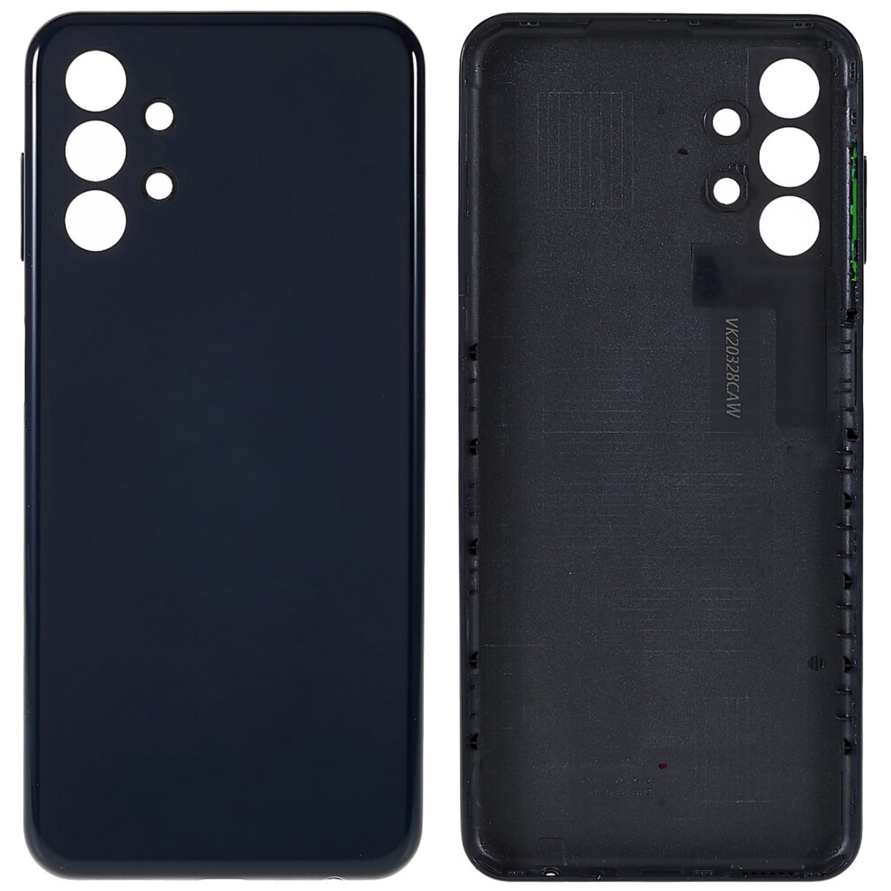 (Black) For Samsung Galaxy A13 4G A135 Back Battery Housing Cover Replacement (Without Logo) Black 6914273616827