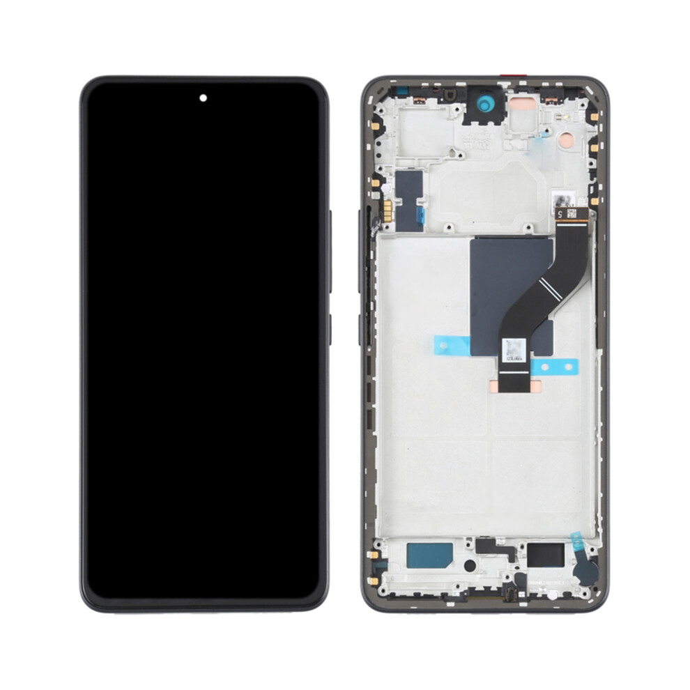 (Black) For Xiaomi 12 Lite 5G Grade S Oem Amoled Screen And Digitizer Assembly+Frame Part (Without Logo) Black 6914276966349