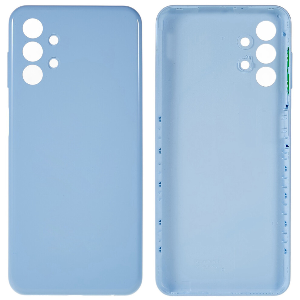 (Blue) For Samsung Galaxy A13 4G A135 Back Battery Housing Cover Replacement (Without Logo) Blue 6914278681110