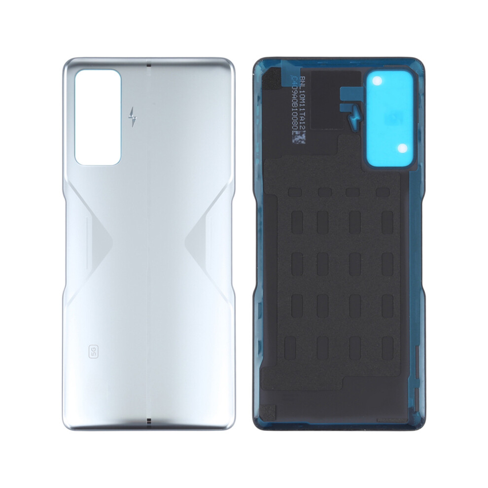 (Silver) For Xiaomi Poco F4 Gt Back Battery Housing Cover Replacement Silver 6914273039299