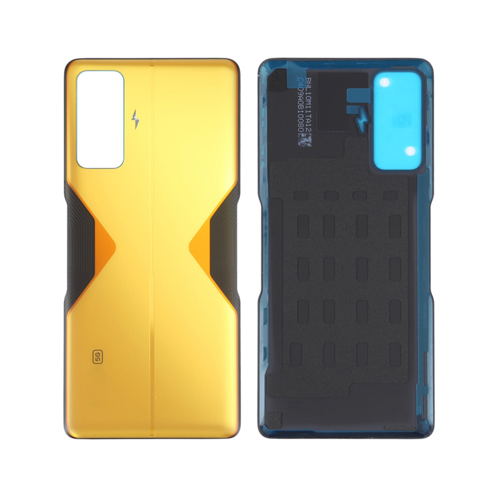 (Yellow) For Xiaomi Poco F4 Gt Back Battery Housing Cover Replacement Yellow 6914275237549