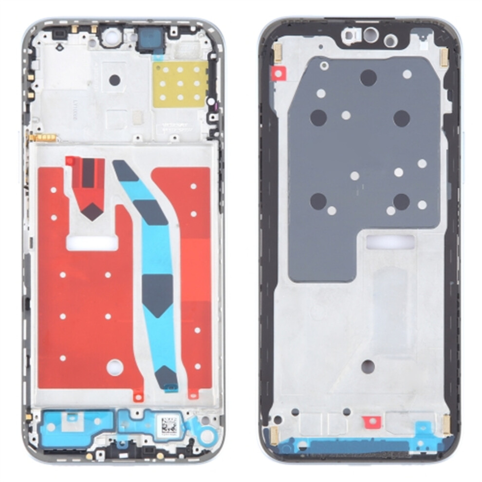 (Silver) For Honor X8b 4G Lly-Lx1,Lly-Lx2,Lly-Lx3 Oem Middle Plate Frame Replacement (Without Logo) Silver 6914272552577