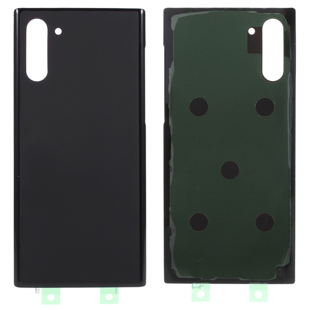 (Black) For Samsung Galaxy Note 10 4G N970/Note 10 5G N971 Battery Housing Cover With Adhesive Sticker (Without Logo) Black 6914278475030