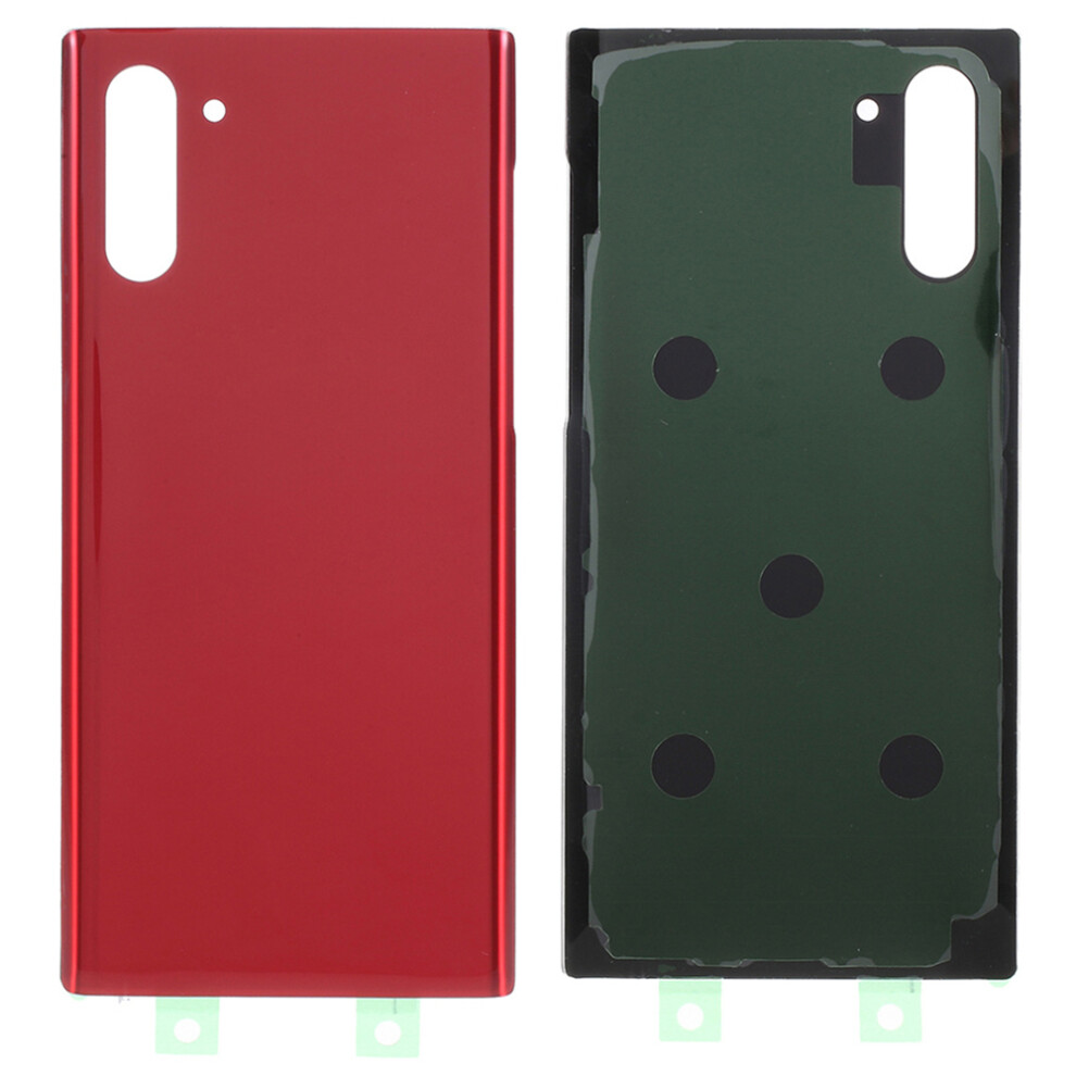 (Red) For Samsung Galaxy Note 10 4G N970/Note 10 5G N971 Battery Housing Cover With Adhesive Sticker (Without Logo) Red 6914279018267