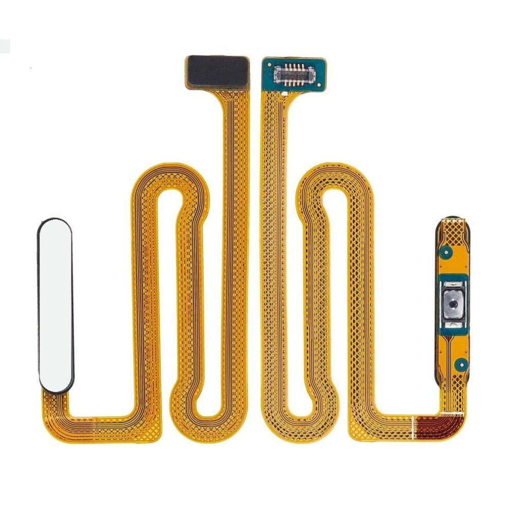 (White) For Samsung Galaxy A04s 4G (164.7Mm) Oem Power On/Off Flex Cable Fingerprint Identification Flex Cable (Without Logo) White 6914276509140