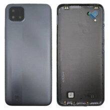 (Black) For Realme C11 (2021) OEM Battery Door Cover Replacement Part