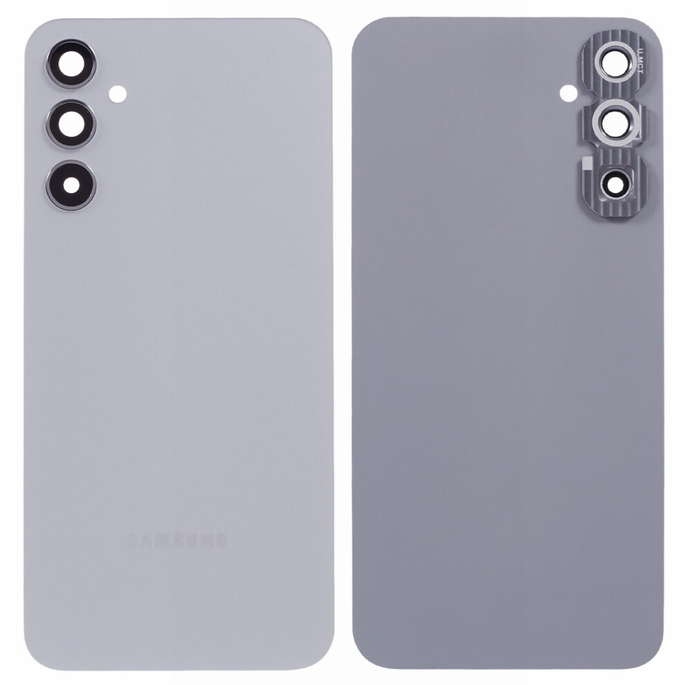 (Silver) For Samsung Galaxy A34 5G A346 Battery Housing With Camera Lens Cover Silver 6914276914821