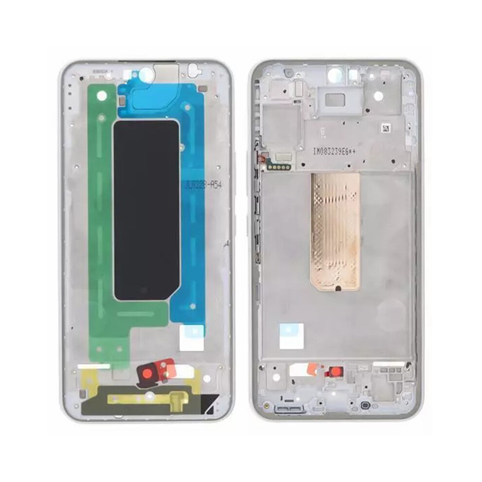 (Silver) For Samsung Galaxy A54 5G A546 Oem Middle Plate Frame Repair Part (Without Logo) Silver 6914270725294
