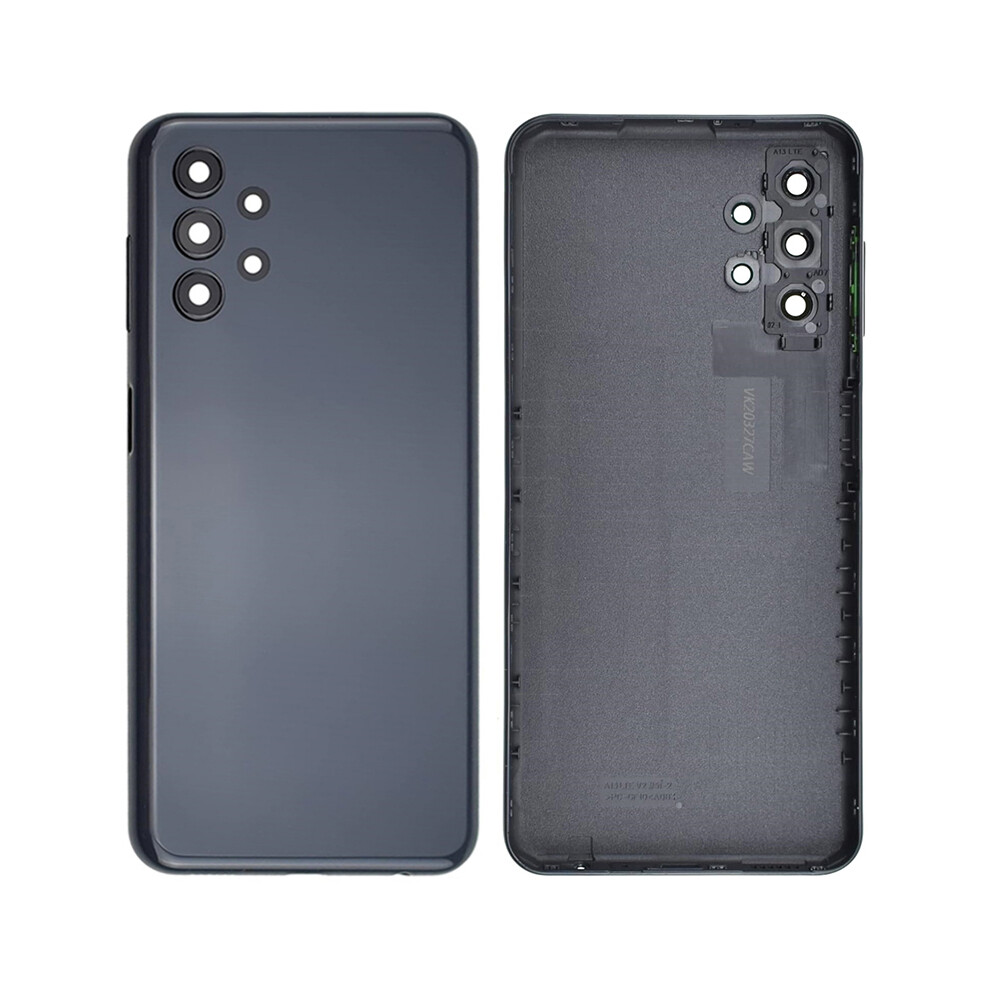 (Black) For Samsung Galaxy A13 4G A135 Battery Housing With Camera Lens Cover Black 6914272885262