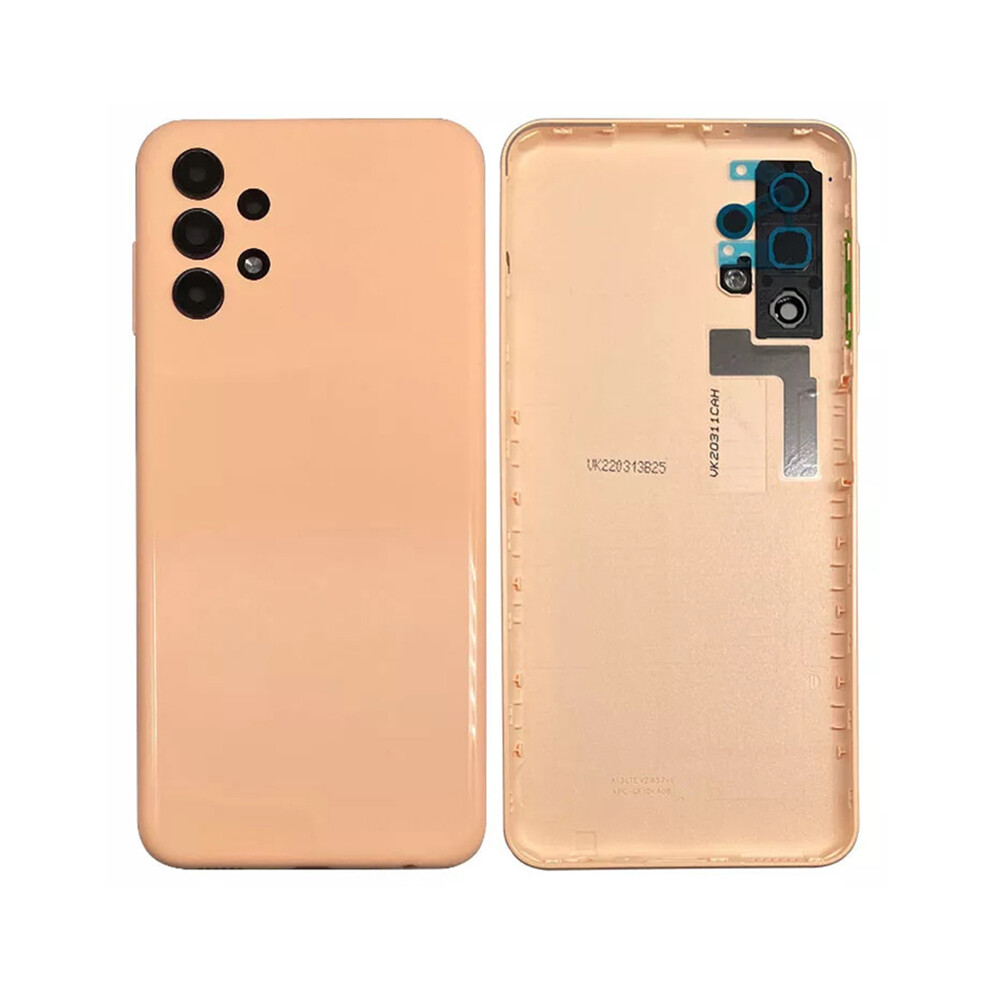 (Pink) For Samsung Galaxy A13 4G A135 Battery Housing With Camera Lens Cover Pink 6914278017810
