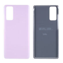 (Purple) For Samsung Galaxy S20 FE G780/S20 FE 5G G781 Battery Housing Cover with Adhesive Sticker (Without Logo)
